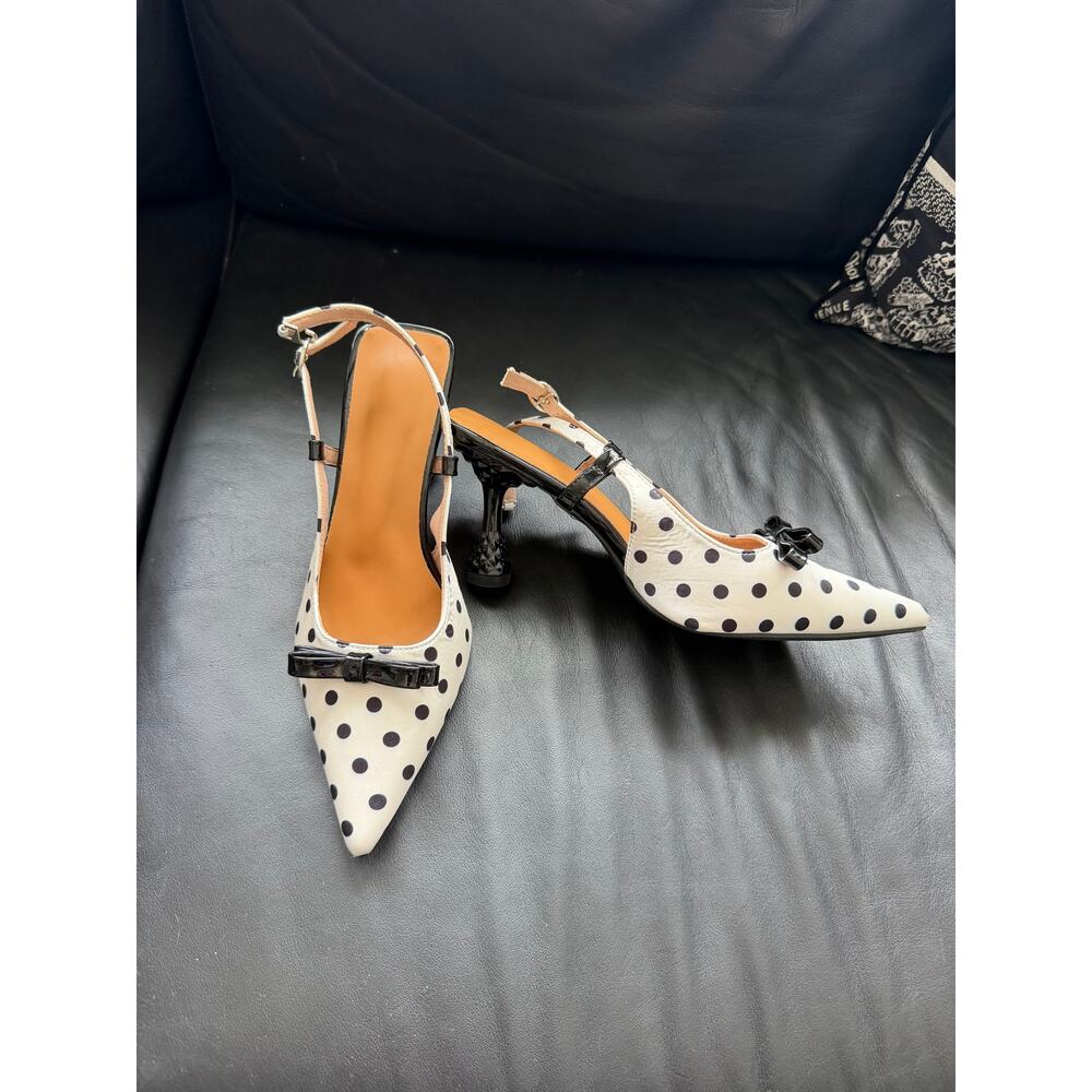 New Super Cute Polka Dot Heels